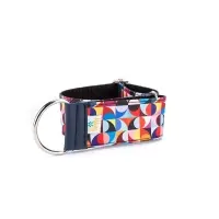 Pamppy galgo speedy collar regulable retro colors multicolor para perros