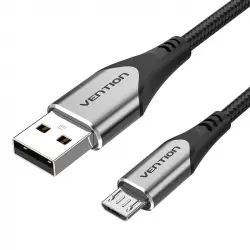 Vention Cable Micro USB a USB 2.0 Macho/Macho 1.5m Gris
