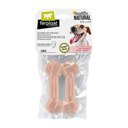 Juguete masticable Ferplast para perros Goddbite Hueso Jamón S