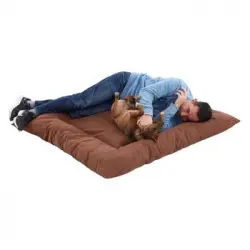 Cama De Mascota Petpalace, Extra-grande Con Relleno Acolchado Y Tela Altamente Resistente