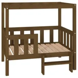 Cama Para Perros Madera Maciza Pino Marrón Miel 95,5x73,5x90 Cm Vidaxl