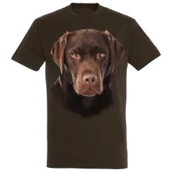 Camiseta Retriever color Marrón