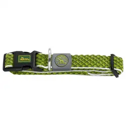 Hunter Hilo Vario Basic Collar verde para perros