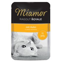 Miamor Ragú Royal en gelatina 22 x 100 g - Pollo