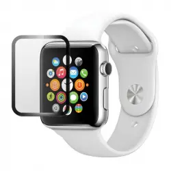 Unotec Protector Cristal Templado Full Frame Cover para Apple Watch 42mm