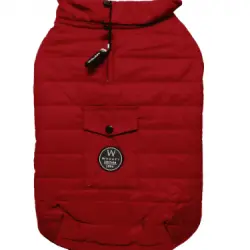 Abrigo Impermeable Wouapy Doudoune Rojo 30cm