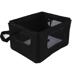 Asiento para coches para perros pequeños y gatos - 47,5 x 38 x 27,5 cm (An x P x Al)