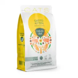 Natura Diet Kitten Pollo pienso para gatos