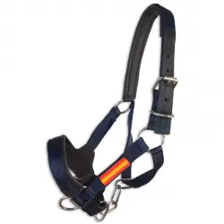 Cabezada Cuadra Nylon España, Equipamiento para caballo, en varios colores y tallas