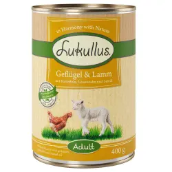 Oferta de prueba: Lukullus 1 x 400 g - Ave y cordero