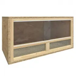 Terrario De Madera Contrachapada 60x30x30 Cm Vidaxl