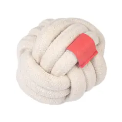 Pelota de cuerda TIAKI juguete para perros - 9,1 cm de diámetro