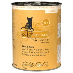 catz finefood en latas 6 x 400 g - Vacuno y ternera