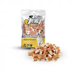 Calibra joy dog mini sandwich bacalao pollo snack para perros, Peso 70 Gr