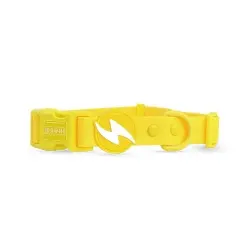 Dashi colorflex collar de TPU amarillo para perros