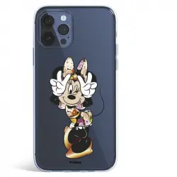 Funda Oficial Clásicos de Disney Minnie Posando para iPhone 12 Pro Max