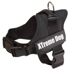 Arnés Xtreme para perros color Negro