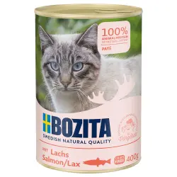 Bozita comida húmeda 6 x 400 g  - Salmón