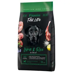 Fitmin dog For Life Cordero y Arroz - Pack Ahorro: 2 x 14 kg