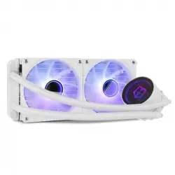 NOX HUMMER M-240 ARGB Kit Refrigeración Líquida 240mm Blanco