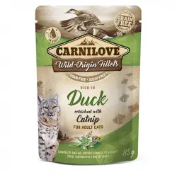 24x85g Carnilove Cat Adulto Pouch sabor Pato