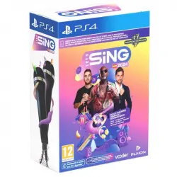 Let's Sing 2024 + 2 Micrófonos PS4
