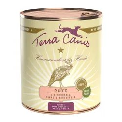 Terra Canis Menú 6 x 800 g - Pavo con verduras