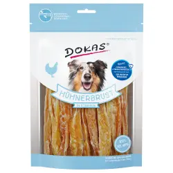 Dokas láminas semihúmedas de carne - Tiras de pechuga de pollo - 250 g