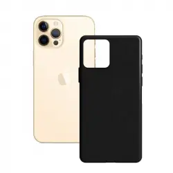Ksix Funda Rígida Negra para iPhone 12 Pro