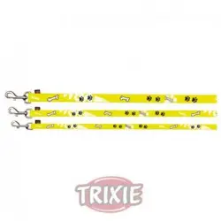 Correa Para Perros De Trixie Modern Art Woof - Amarillo