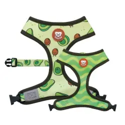 Dukier Avocado Arnés Reversible Estampado Aguacate para perros