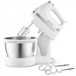 Grunkel AM-350TURB05BOWL Amasadora con Bol 2l de 350w Blanco