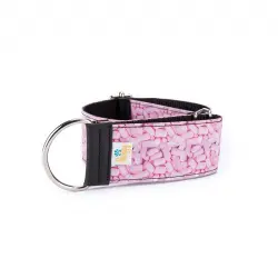 Pamppy galgo speedy collar regulable de nubes rosa para perros