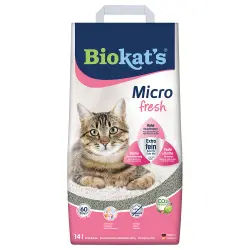 Biokat's Micro Fresh arena aglomerante - 14 l