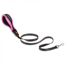 Correa Ergofluo G Pink para perros Ferplast, Tallas 120 Cms - 25 mm