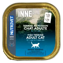 Nutrivet Inne Cat Terrine Adult 150 g - 10 x 150 g - pescado