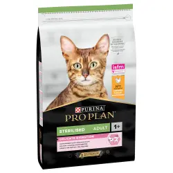 Pro Plan 10/14 kg pienso para gatos en oferta: hasta 2 kg ¡gratis! - Sterilised Adult pollo (9 + 1 kg gratis)