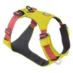 Arnés Ruffwear Hi & Light verde para perros - Talla S: 56-69 cm de pecho