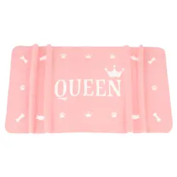 Manta Kingsday QUEEN rosa para mascotas  - 140 x 70 cm (L x An)