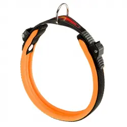 Collar Ergofluo para perros Orange Ferplast, Tallas 43-51 Cms