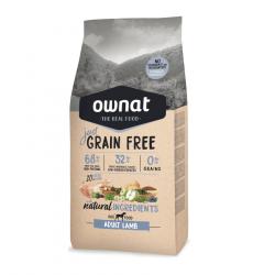 Ownat Adult Just Grain Free Cordero pienso para perros