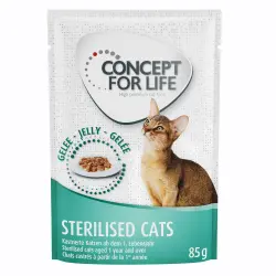 Concept for Life Sterilised Cats en gelatina - 12 x 85 g