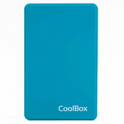 CoolBox SlimColor 2543 Carcasa Disco Duro USB 3.0 Azul Claro