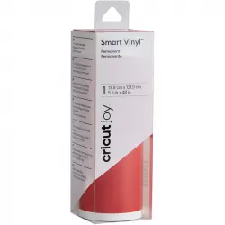 Cricut Joy Vinilo Adhesivo Permanente 13.9 x 121.9 cm Rojo