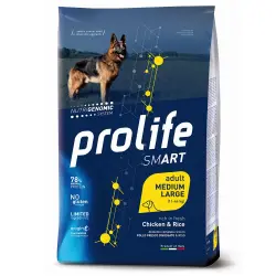 Prolife Smart Adult Razas Medianas/Grandes Pollo y Arroz - 12 kg