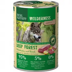 Real Nature Wilderness Latas Perros Adultos Jabalí, Unidades 1 x 6 Latas 400 gr