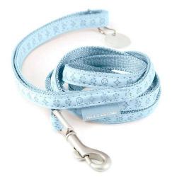 Correa para perros MacLeather azul S