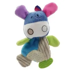 AIME mini toy plush cow juguete multicolor para perros