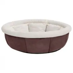 Cama Para Perros Marrón 70x70x26 Cm Vidaxl