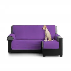 Cubre Sofa Acolchado Chaise Longue Derecho color Fucsia